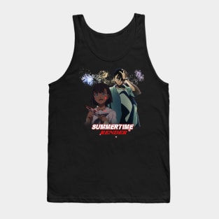 Summertime Render ''FIREWORKS'' Anime Manga Tank Top